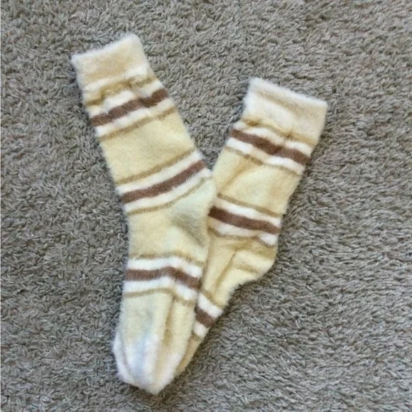 🔥🔥HOST PIC🔥🔥 Free People Fluffy Eyelash Striped Socks - Picture 9 of 11